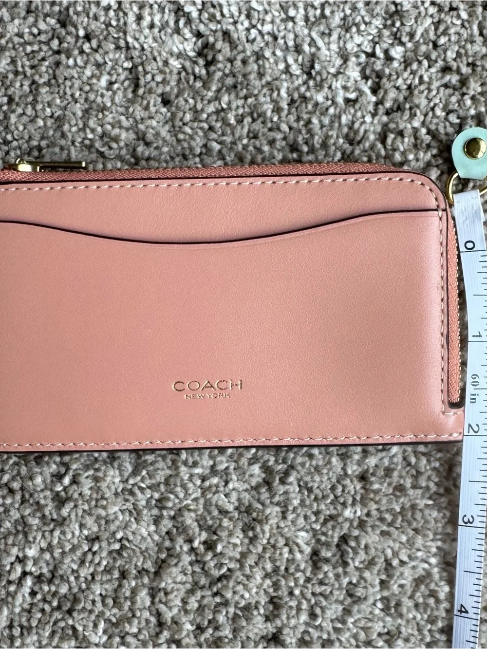 Coach Women's New York Zip Card Case - Picture 4 of 5